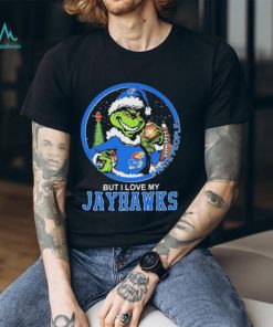 Official Official Kansas Jayhawks Grinch I Hate People But I Love My Jayhawks Christmas Shirt