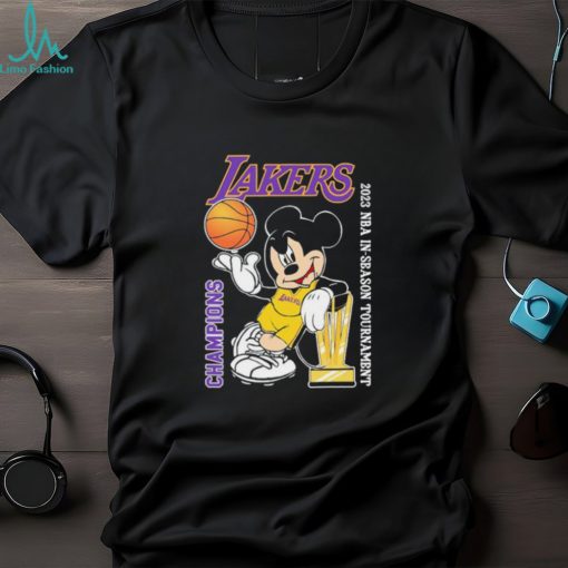 Official Official Mickey Mouse Los Angeles Lakers NBA In Season Tournament Champions 2023 Shirt