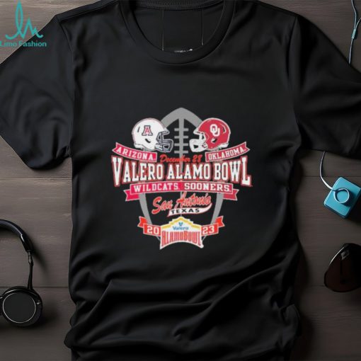 Official Official Official Alamo Bowl Game 2023 Arizona Wildcats vs. Oklahoma Sooner Shirt