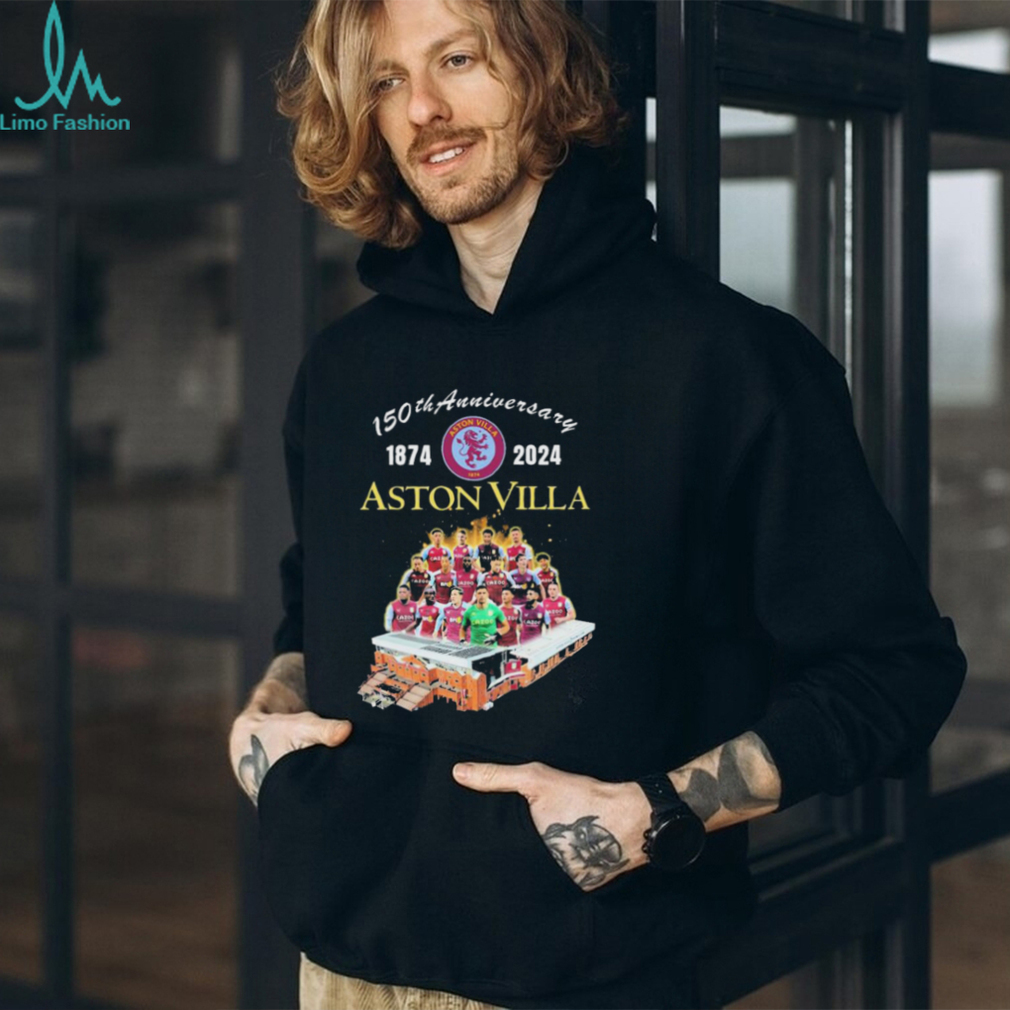 Official Official Official Aston Villa 150th Anniversary 1874 2024 Shirt Official Official Official Aston Villa 150th Anniversary 1874 2024 Shirt
