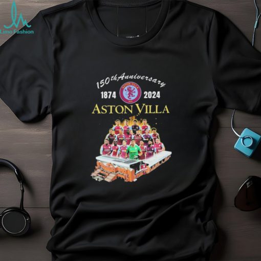 Official Official Official Aston Villa 150th Anniversary 1874 2024 Shirt
