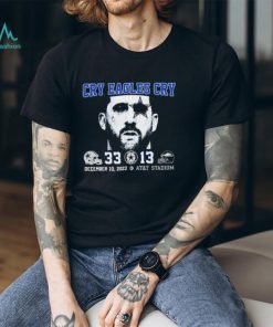 Official Official Official Cry Eagles Cry Dallas Cowboys 33 13 Eagles Shirt