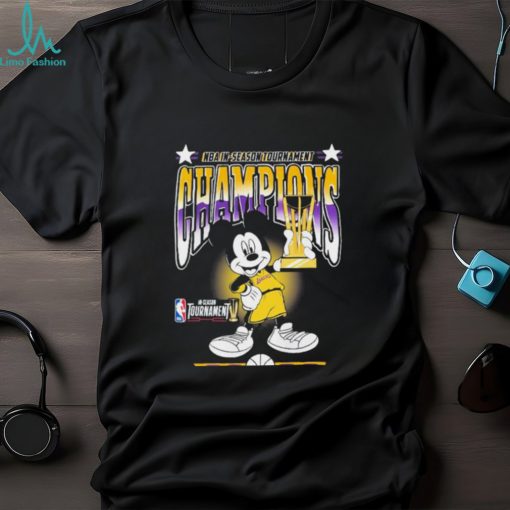 Official Official Official Mickey Mouse Los Angeles Lakers 2023 NBA In Season Tournament Champions Shirt