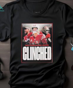 Official Official Official San Francisco 49ers Are The First Team To Clinch A Spot In The 2023 NFL Playoffs Shirt