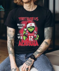 Official Official Official Santa Grinch Christmas Football They Hate Us Because They Ain’t Us Alabama Crimson Tide Shirt