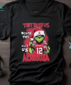 Official Official Official Santa Grinch Christmas Football They Hate Us Because They Ain’t Us Alabama Crimson Tide Shirt