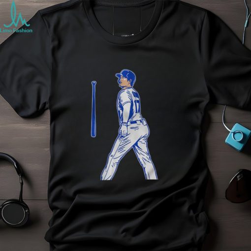 Official Official Shohei Ohtani Los Angeles Dodgers Bat Flip Shirt