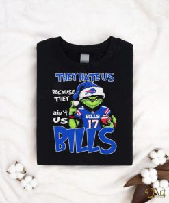 Official Official The Grinch Christmas They Hate Us Because Ain’t Us Buffalo Bills Football Shirt