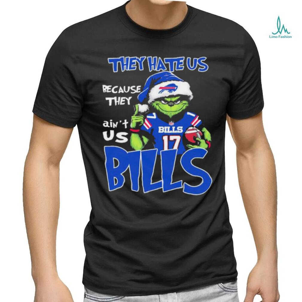 Official Official The Grinch Christmas They Hate Us Because Ain’t Us Buffalo Bills Football Shirt Official Official The Grinch Christmas They Hate Us Because Ain’t Us Buffalo Bills Football Shirt