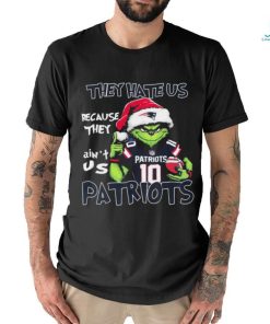 Official Official The Grinch Christmas They Hate Us Because Ain’t Us New England Patriots Football Shirt