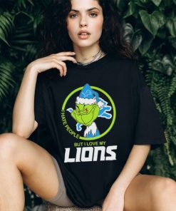 Official Official The Grinch I Hate People But I Love My Detroit Lions 2023 Shirt