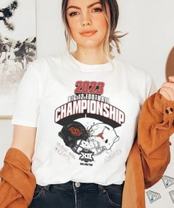 Official Oklahoma state Cowboys vs Texas longhorns 2023 big 12 Football championship head to head T shirt