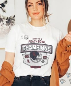 Official Ole Miss Rebels Playoff 2023 Peach Bowl Champions T Shirt