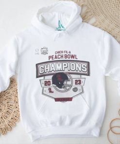 Official Ole Miss Rebels Playoff 2023 Peach Bowl Champions T Shirt