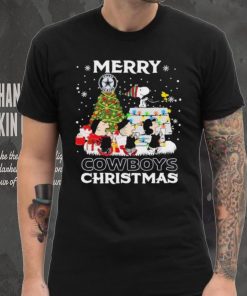 Official Peanuts Characters Merry Dallas Cowboys Christmas Shirt, hoodie, sweater, long sleeve and tank top Official Peanuts Characters Merry Dallas Cowboys Christmas Shirt