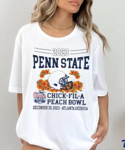 Official Penn State Nittany Lions 2023 Peach Bowl Dec 30 Atlanta Georgia T Shirt