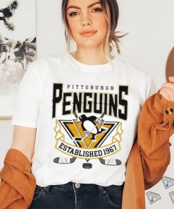 Official Pittsburgh penguins hockey 1967 vintage T shirt