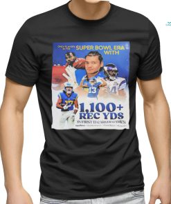 Official Puka nacua is the player in the super bowl era with 1100 rec yds in first 13 career games T shirt, hoodie, sweater, long sleeve and tank top Official Puka nacua is the player in the super bowl era with 1100 rec yds in first 13 career games T shirt