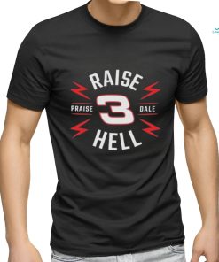 Official Raise Hell Praise Dale Badge T Shirt