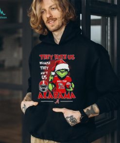 Official Roll Tide Grinch They Hate Us Because Ain’t Us Alabama Football Rose Bowl Christmas Shirt