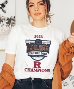 Official Rutgers Scarlet Knights Champions 2023 Pinstripe Bowl T Shirt