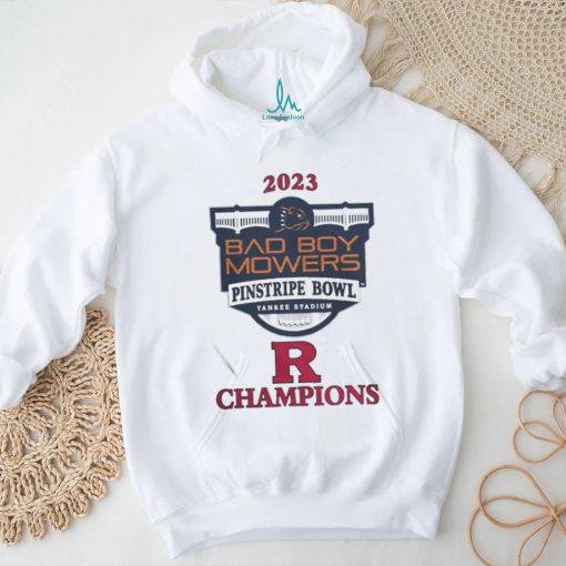 Official Rutgers Scarlet Knights Champions 2023 Pinstripe Bowl T Shirt