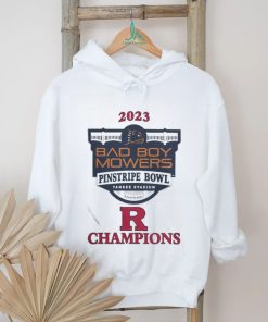 Official Rutgers Scarlet Knights Champions 2023 Pinstripe Bowl T Shirt