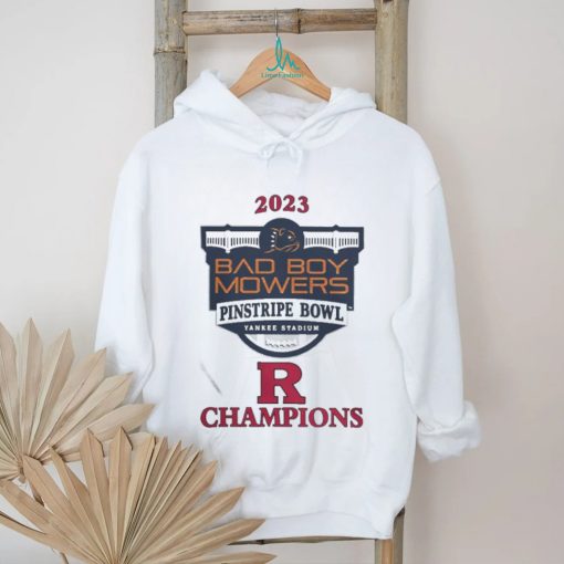 Official Rutgers Scarlet Knights Champions 2023 Pinstripe Bowl T Shirt