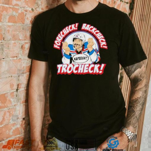 Official Ryan Mead Forecheck Backcheck Trocheck Kapeesh Shirt