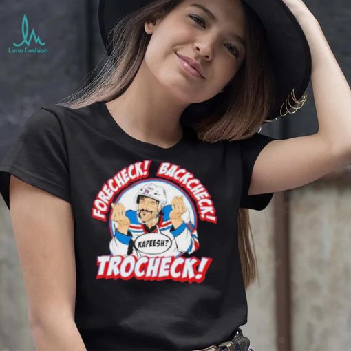 Official Ryan Mead Forecheck Backcheck Trocheck Kapeesh Shirt