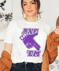 Official SFA Lumberjack Football Raise The Axe Axe Em Logo T Shirt