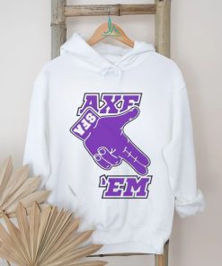 Official SFA Lumberjack Football Raise The Axe Axe Em Logo T Shirt