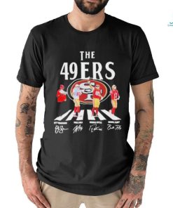 Official San Francisco 49ers The 49ers Abbey Road Signatures Shirt