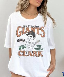 Official San Francisco Giants Will Clark T Shirt