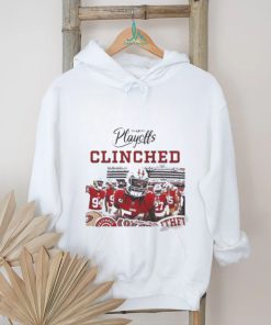Official San francisco 49ers clinched the 2023 NFL playoffs shirt