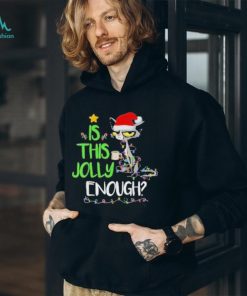 Official Santa Cat Is This Jolly Enough Christmas Shirt