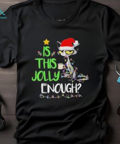 Official Santa Cat Is This Jolly Enough Christmas Shirt