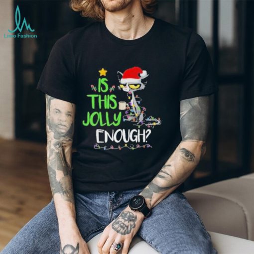 Official Santa Cat Is This Jolly Enough Christmas Shirt
