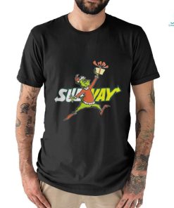 Official Santa Grinch Dabbing Subway Shirt