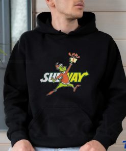 Official Santa Grinch Dabbing Subway Shirt