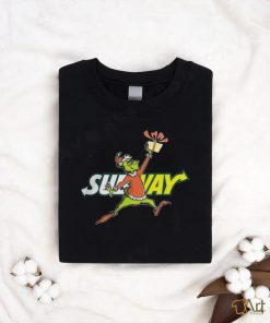 Official Santa Grinch Dabbing Subway Shirt