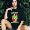 Grinch Hat Santa Car Jeepin’ With My Grinch Merry Christmas Shirt