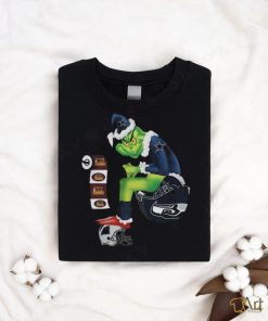 Official Santa grinch Dallas Cowboys toilet Washington commanders and carolina panthers T shirt