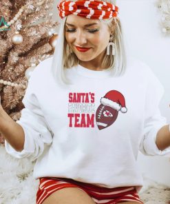 Official Santas Favorite Team Kansas City Chiefs Football Shirt