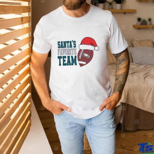 Official Santa’s Favorite Team Philadelphia Eagles Football Shirt