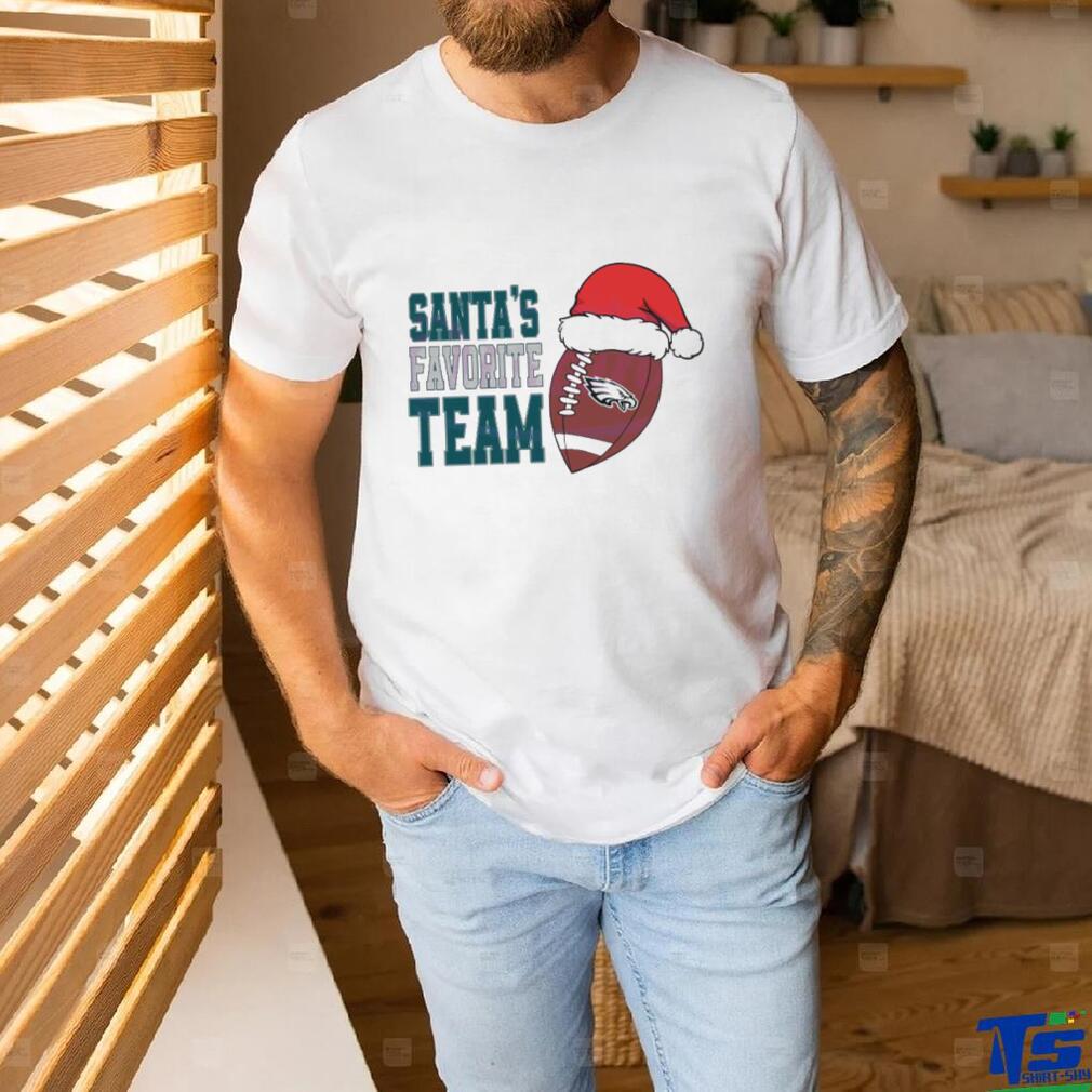 Official Santa’s Favorite Team Philadelphia Eagles Football Shirt Official Santa’s Favorite Team Philadelphia Eagles Football Shirt