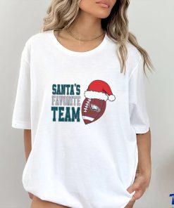 Official Santa’s Favorite Team Philadelphia Eagles Football Shirt