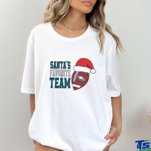 Official Santa’s Favorite Team Philadelphia Eagles Football Shirt