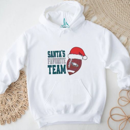 Official Santa’s Favorite Team Philadelphia Eagles Football Shirt