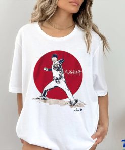 Official ShoheI ohtanI japanese flag T shirt